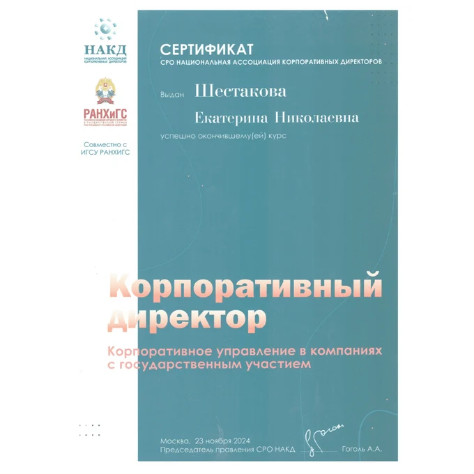 Корпоративный директор